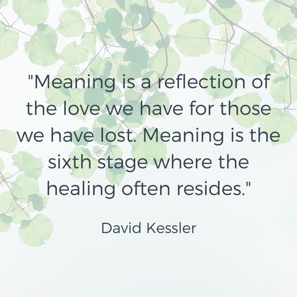 Finding Meaning From Grief Full Circle Grief Center